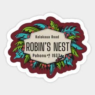 Robin's Nest Sticker